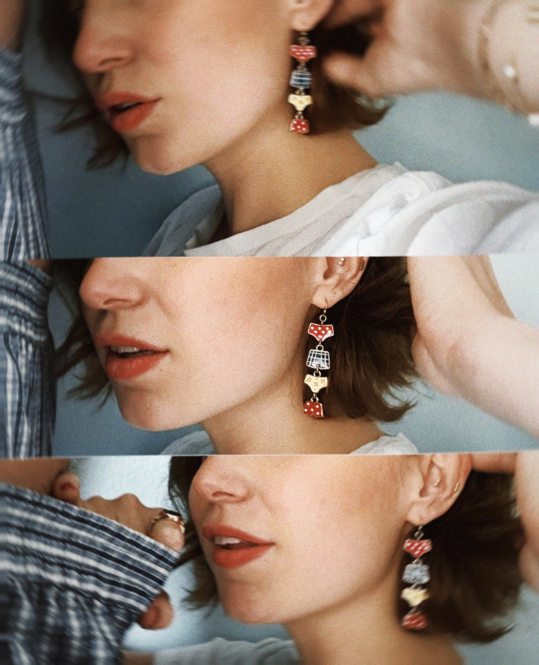 Undies Earrings