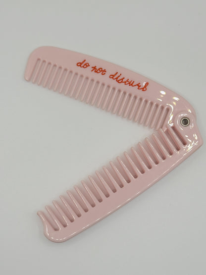 Do Not Disturb Folding Comb