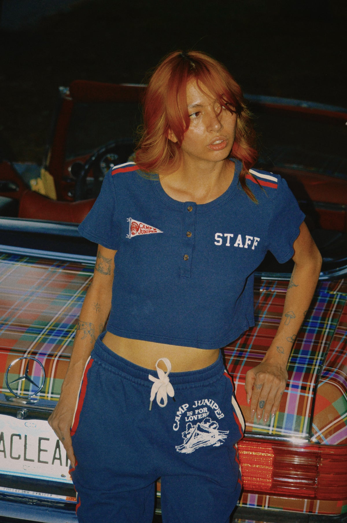 staff set: waffle top