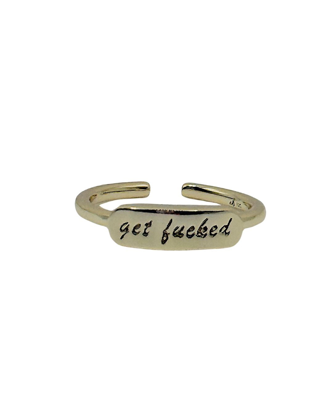 The "Get F*cked" Ring
