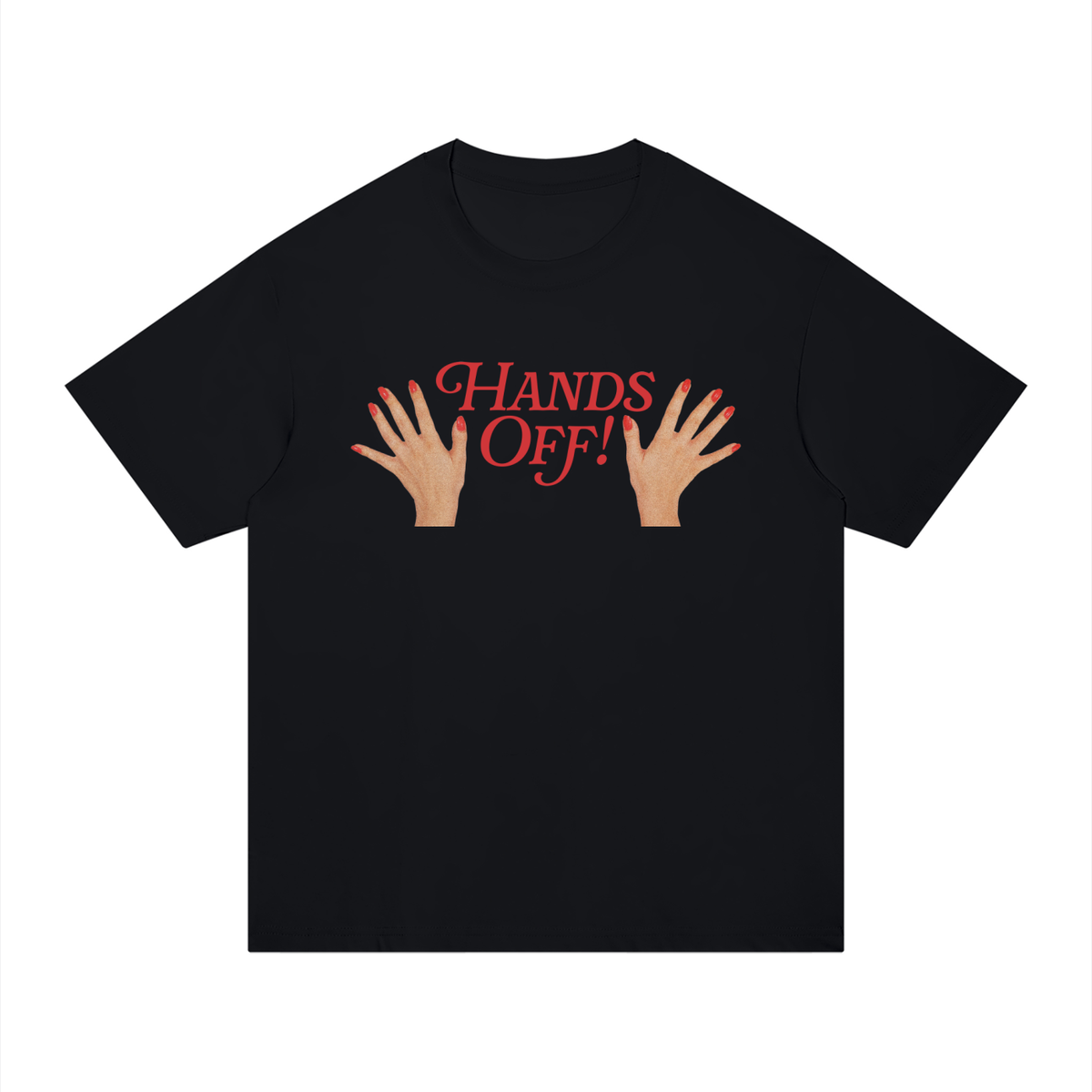 HANDS OFF ovesized tee